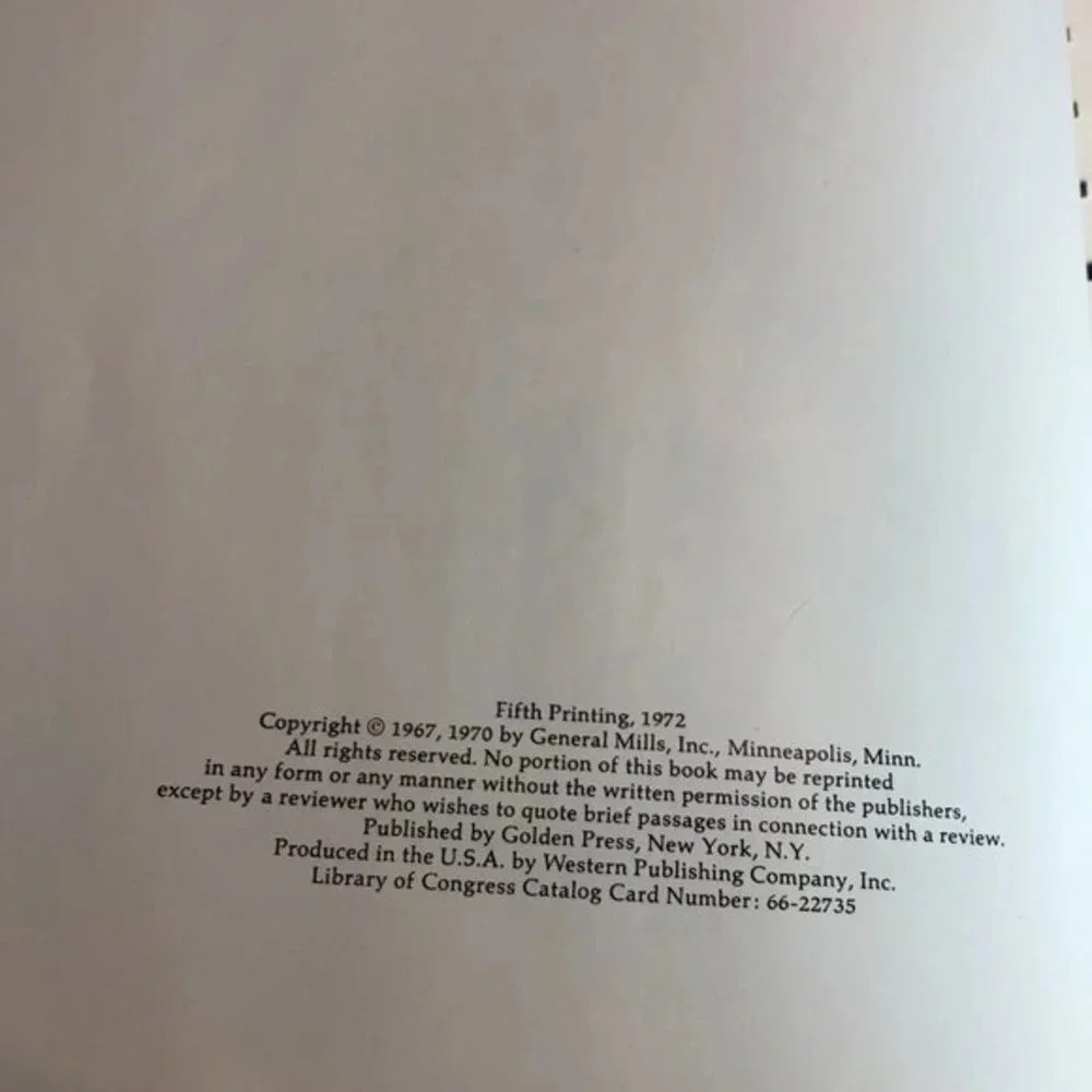 Vintage 1972 BETTY CROCKER'S HOSTESS cookbook